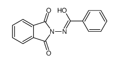 N-(1,3-dioxoisoindol-2-yl)benzamide结构式