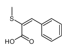 2-methylsulfanyl-3-phenylprop-2-enoic acid结构式