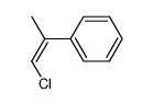 (Z)-(2-chloro-1-methylvinyl)benzene Structure
