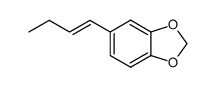 1-(3,4-Methylenedioxyphenyl)-1-butene Structure