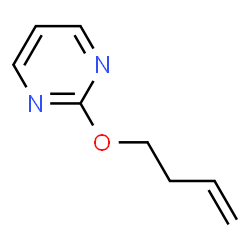 Pyrimidine, 2-(3-butenyloxy)- (9CI)结构式