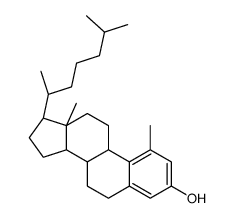 17-(1,5-Dimethylhexyl)-1-methylestra-1(10),2,4-trien-3-ol structure