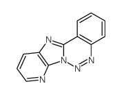 Pyrido[3,2:4,5]imidazo[1,2-c][1,2,3]benzotriazine Structure