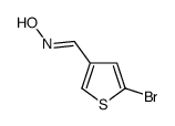 (E)-5-bromothiophene-3-carbaldehyde oxime Structure