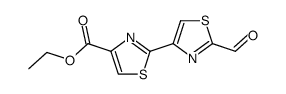 ethyl 2'-formyl-2,4'-bithiazole-4-carboxylate结构式