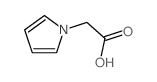 2-(1H-吡咯-1-基)乙酸结构式