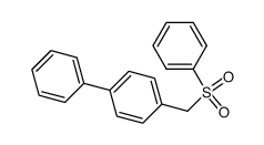 4-([1,1'-biphenyl]-4-ylmethyl)phenylsulfone Structure