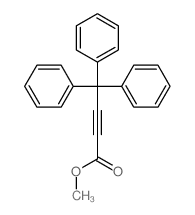 Tetrolic acid,triphenyl-, methyl ester (8CI) Structure