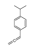 Benzene, 1-(1-methylethyl)-4-(1,2-propadienyl)- (9CI) structure