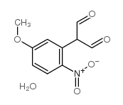 2-(5-METHOXY-2-NITROPHENYL)MALONDIALDEHYDE MONOHYDRATE structure