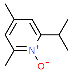 Pyridine, 2,4-dimethyl-6-(1-methylethyl)-, 1-oxide (9CI)结构式