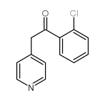 1-(2-CHLORO-PHENYL)-2-PYRIDIN-4-YL-ETHANONE Structure