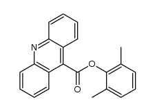 2,6-dimethylphenyl acridine-9-carboxylate Structure