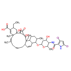 Decatromicin B Structure