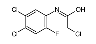 2'-Fluoro-2,4',5'-trichloroacetanilide structure