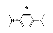 tetra-N-methyl-p-phenylenediamine,radical ion[1+], bromide Structure