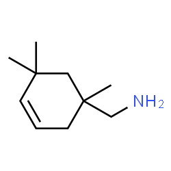 3-Cyclohexene-1-methanamine,1,5,5-trimethyl-结构式