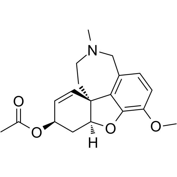 O-Acetylgalanthamine structure