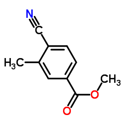 Methyl 4-cyano-3-methylbenzoate Structure