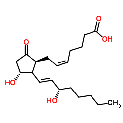 8-iso Prostaglandin E2 structure