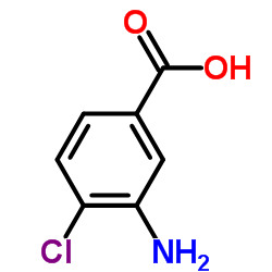 3-Amino-4-chlorobenzoic acid structure