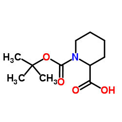 Boc-D-HomoPro-OH structure