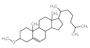 Cholest-5-ene,3-methoxy-, (3a)- (9CI) Structure
