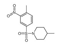 4-甲基-1-(4-甲基-3-硝基-苯磺酰基)哌啶结构式