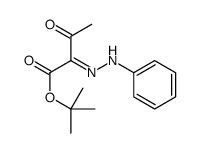tert-butyl 3-oxo-2-(phenylhydrazinylidene)butanoate Structure
