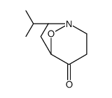 8-Oxa-1-azabicyclo[3.2.1]octan-4-one,7-(1-methylethyl)-,(1R,5R,7R)-rel-(9CI)结构式