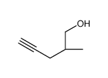 (2R)-2-methylpent-4-yn-1-ol结构式