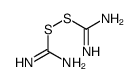 Disulfidodicarbamidine structure