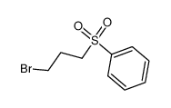 PhSO2CH2CH2CH2Br Structure