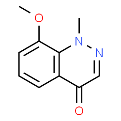 8-methoxy-1-methylcinnolin-4(1H)-one结构式