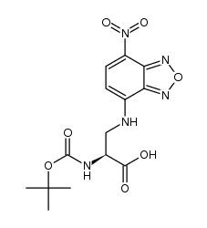 Boc-Dap(NBD)-OH Structure