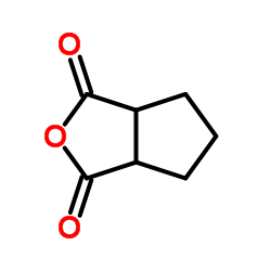 CIS-TETRAHYDRO-1H-CYCLOPENTA[C]FURAN-1,3(3AH)-DIONE structure