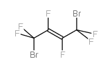 1,4-DIBROMOHEXAFLUOROBUT-2-ENE structure