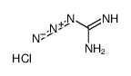 Carbamimidic azide, monohydrochloride结构式