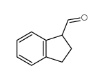 2,3-二氢-1H-茚-1-甲醛结构式