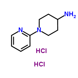 1-(pyridin-2-yl)piperidin-4-amine hydrochloride Structure