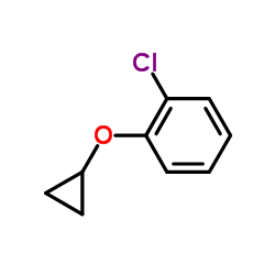 1-Chloro-2-cyclopropoxy-benzene Structure