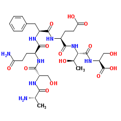 Synaptobrevin-2 (73-79) (human, bovine, mouse, rat) structure