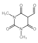 1,3-dimethyl-2,4,6-trioxo-1,3-diazinane-5-carbaldehyde Structure