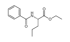 (S)-ethyl 2-benzamidopentanoate Structure