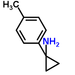 1-(4-甲基苯基)-环丙胺结构式