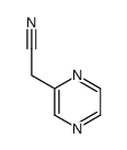 2-吡嗪乙腈结构式
