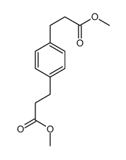 methyl 3-[4-(3-methoxy-3-oxopropyl)phenyl]propanoate Structure