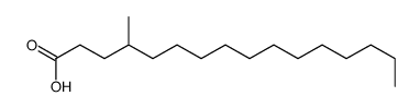 4-methylhexadecanoic acid Structure