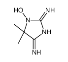 1-hydroxy-2-imino-5,5-dimethylimidazol-4-amine Structure