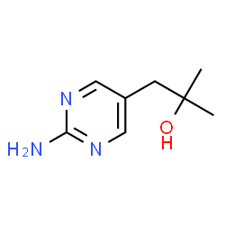 5-Pyrimidineethanol, 2-amino--alpha-,-alpha--dimethyl- (9CI)结构式